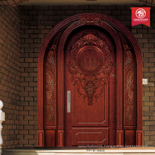 new mahogany door arched entry door design wood entry door                        
                                                Quality Choice